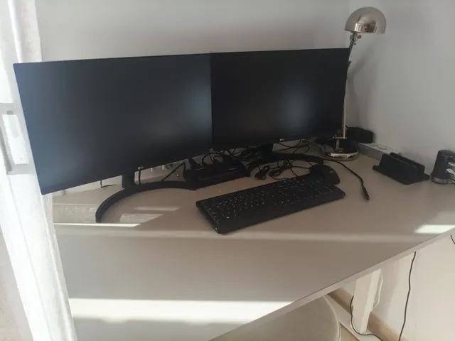 Arbeitsplatz · Monitore